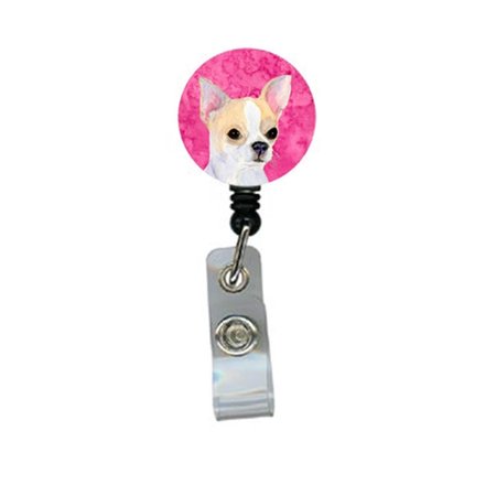 TEACHERS AID Chihuahua Retractable Badge Reel Or Id Holder With Clip TE752027